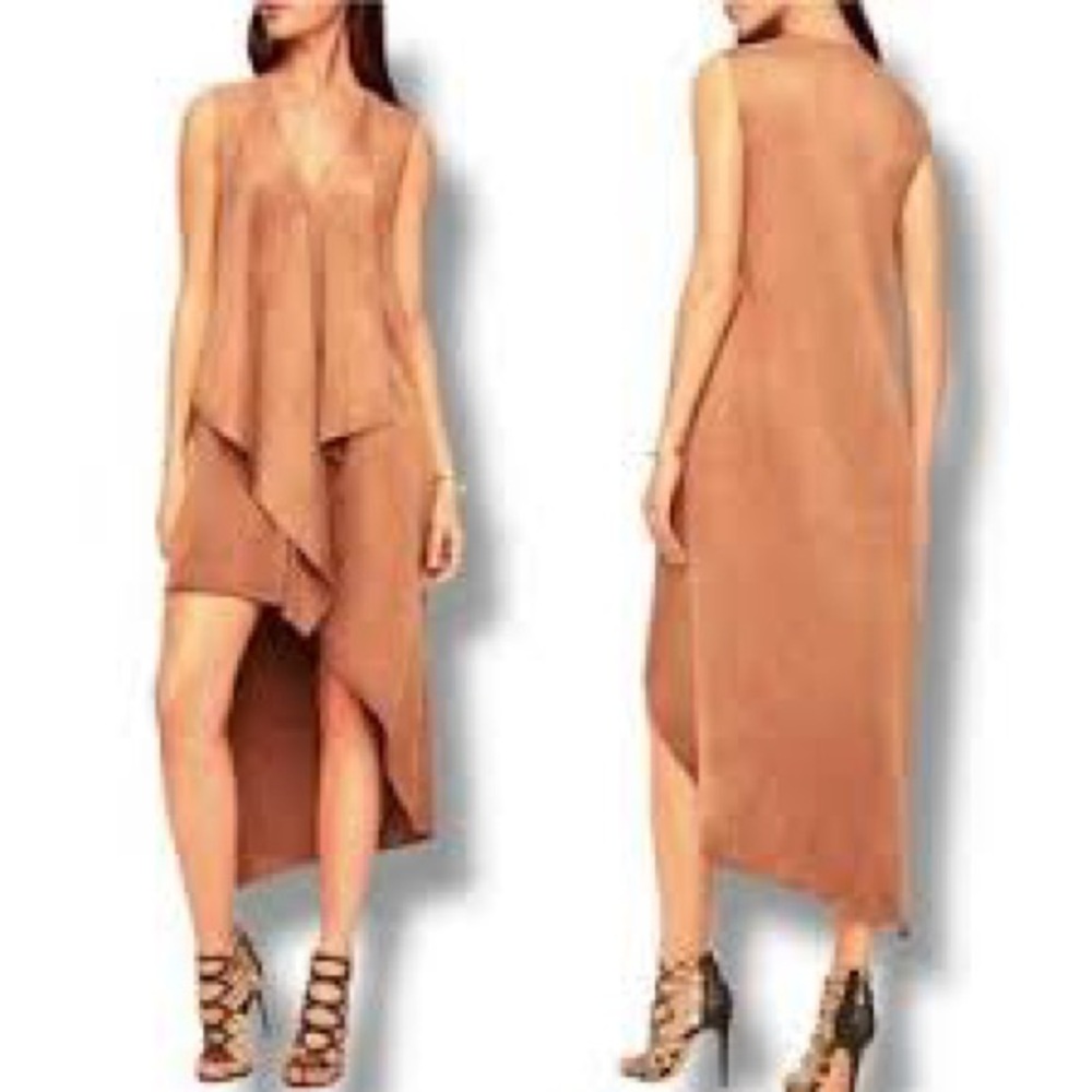 BCBG Maxazria Sleeveless High Low Dress M NWOT